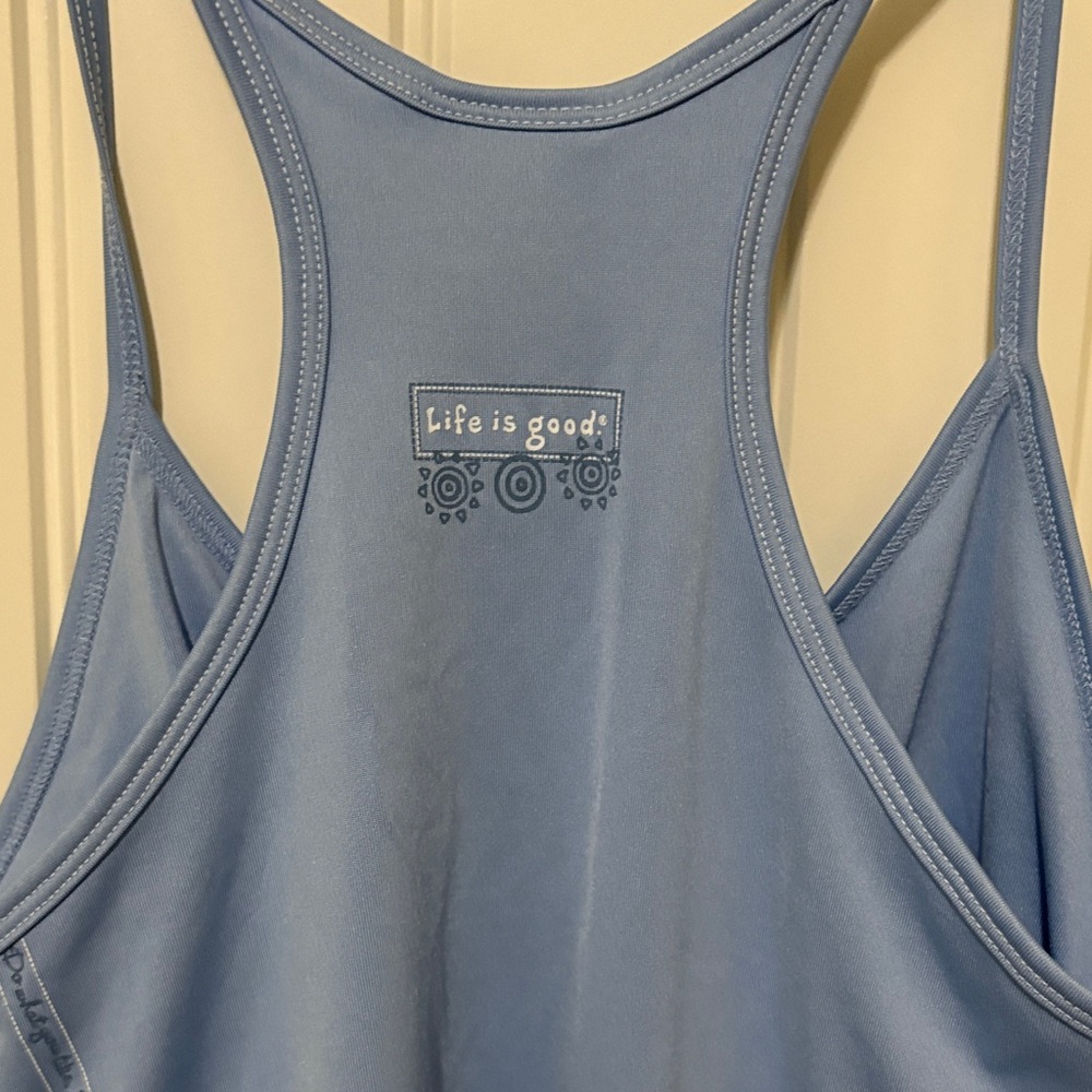 Life Is Good Women's Blue Camisole - Picture 5 of 7